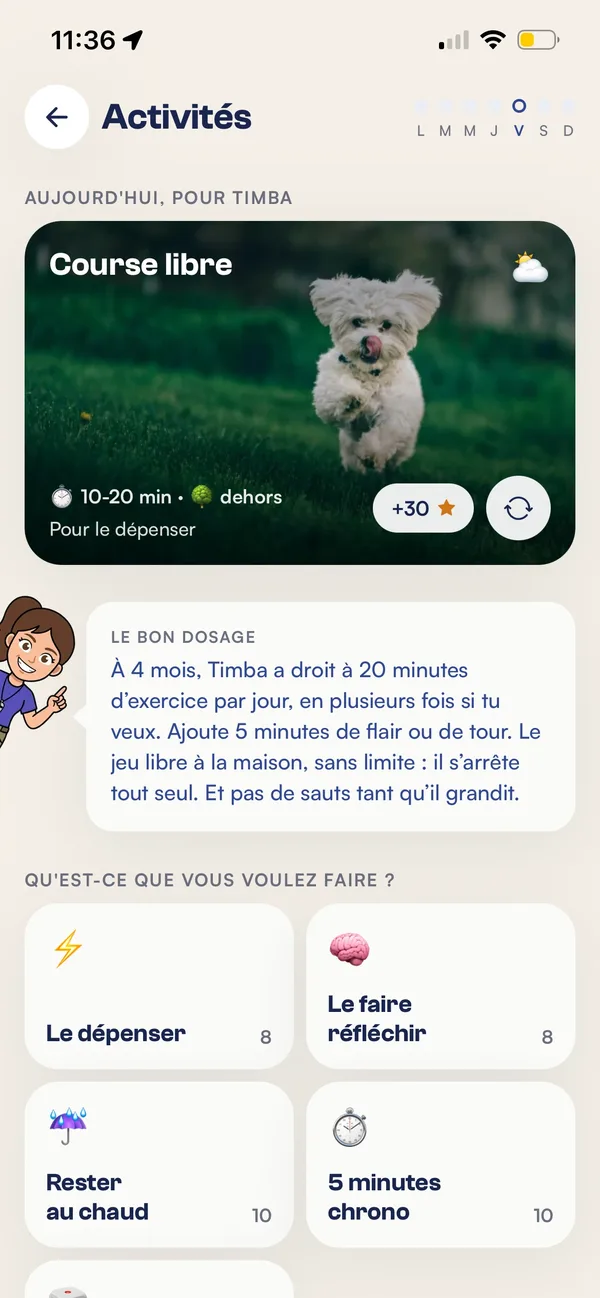 Flair&nbsp;: activités du jour