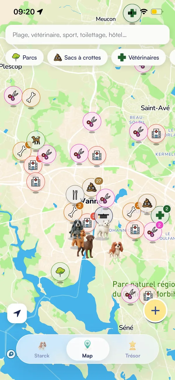 Flair&nbsp;: carte des lieux