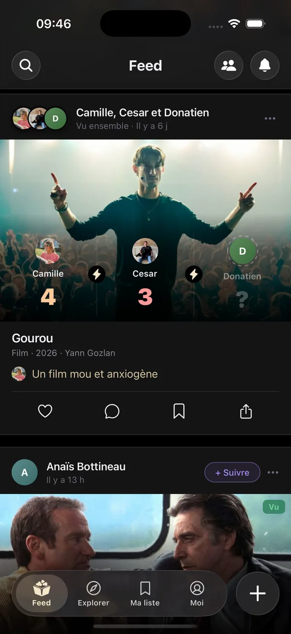Scènes&nbsp;: fil social